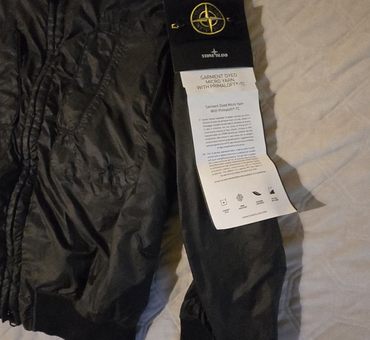 Stone Island Primaloft Tc Bomber Jacket Sz Xl