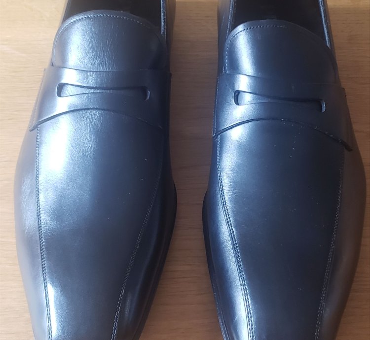 Prada Men Leather Shoes Size Uk9 Us10 New Old Stock