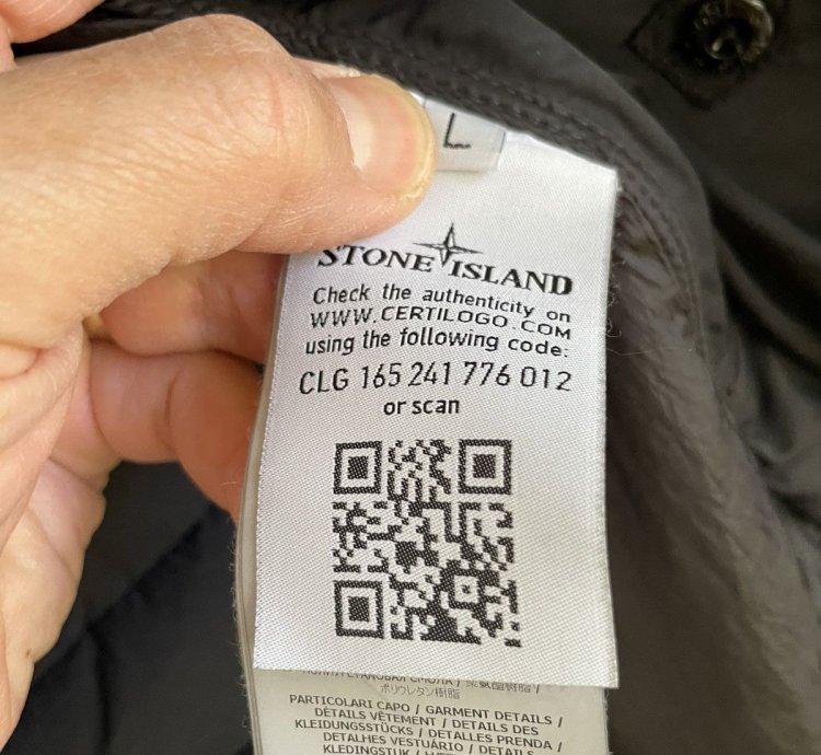 Stone Island Puffer Down Jacket Black Size Large