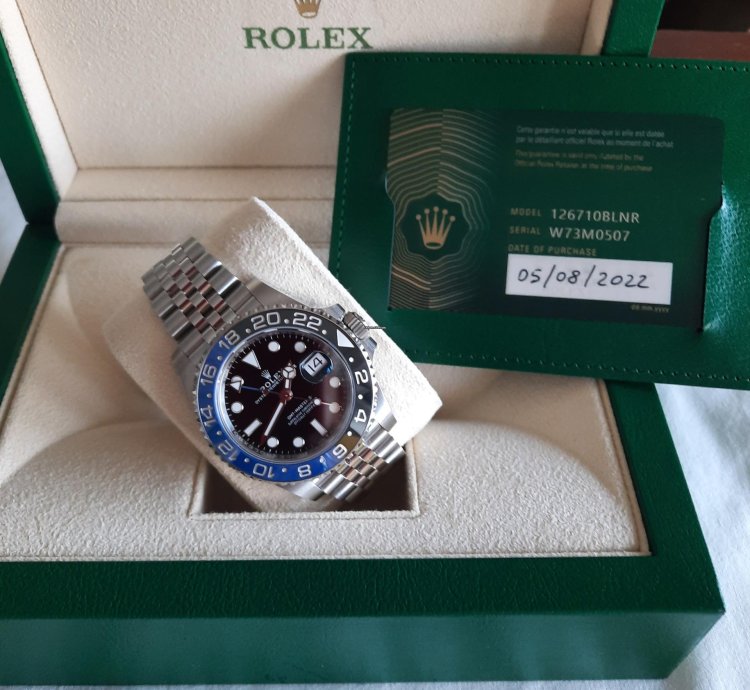 Rolex Gmt-master Ii 126710blnr