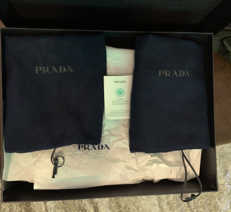 Prada Mens Monolith Brushed Leather Loafers