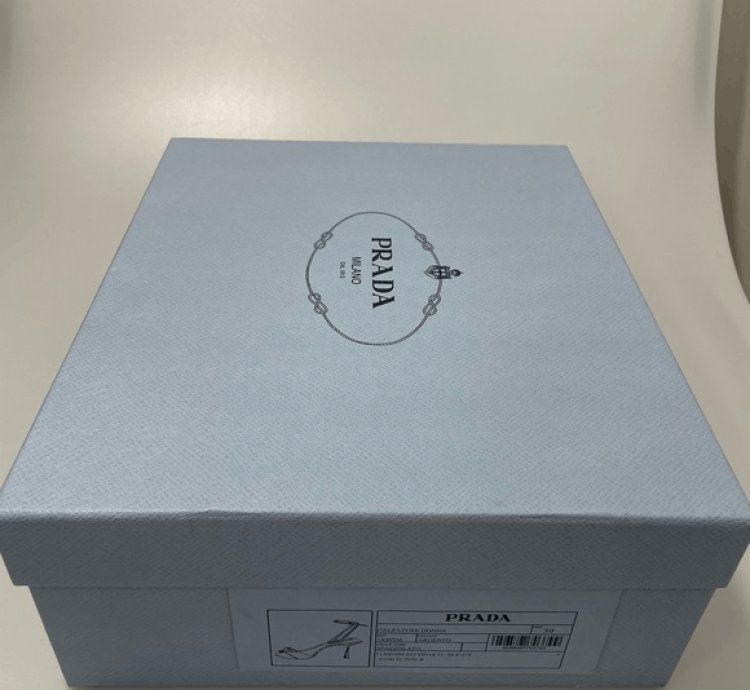 Prada Metallic Leather Logo Sandals Women Eu 39 Us 9 1050