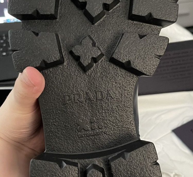 Prada Monolith Ankle Boot