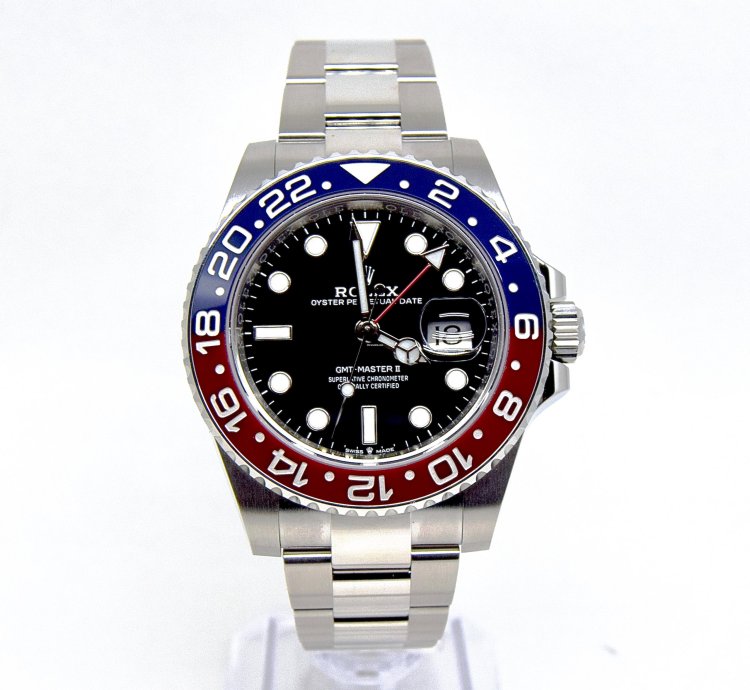 Rolex Gmt-master Ii 126710blro Oyster Box And Papers 2022 New Unworn
