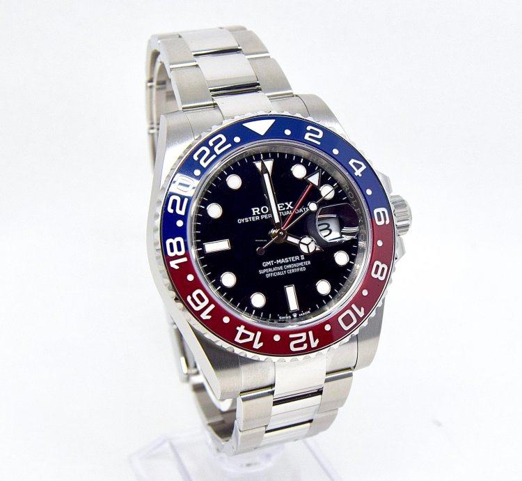 Rolex Gmt-master Ii 126710blro Oyster Box And Papers 2022 New Unworn