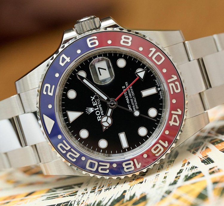Rolex Gmt-master Ii 126710blro Pepsi
