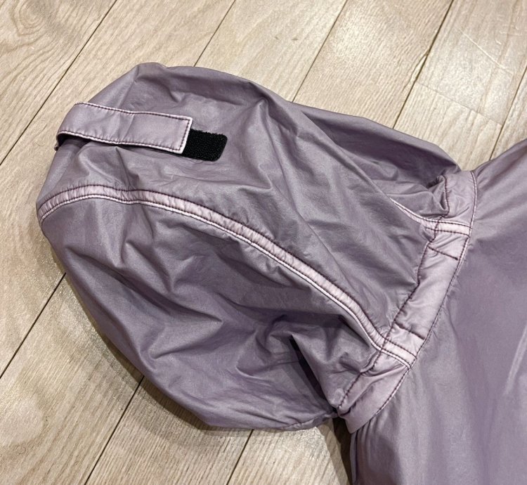 Stone Island Rare Lamy Flock Jacket Sz Purple Lavender