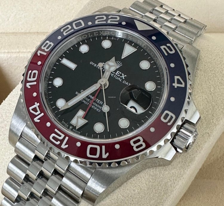Rolex Gmt-master Ii 126710blro Pepsi Eu 12 2023 Ungetragen Schlie Verklebt