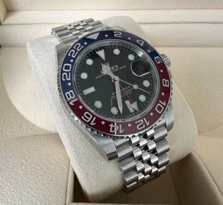 Rolex Gmt-master Ii 126710blro Pepsi Eu 12 2023 Ungetragen Schlie Verklebt