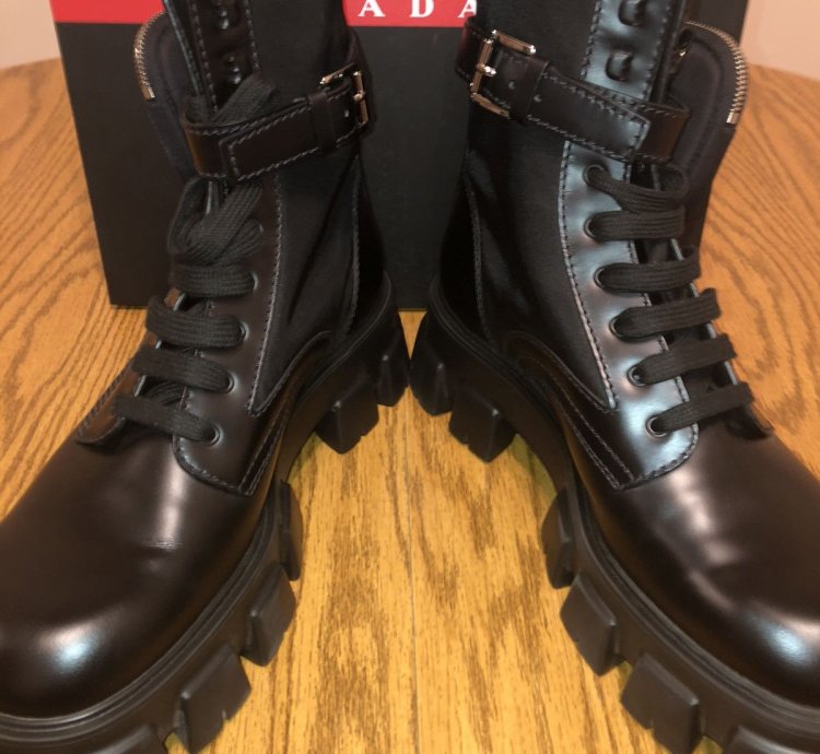 Prada Monolith Boots