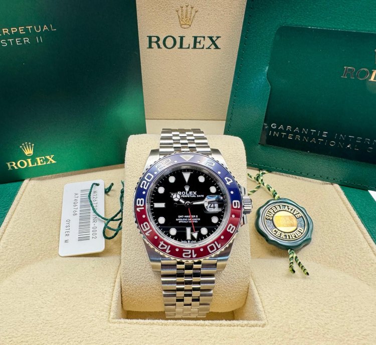 Rolex Gmt-master Ii 126710blro Pepsi Jubilee 2025