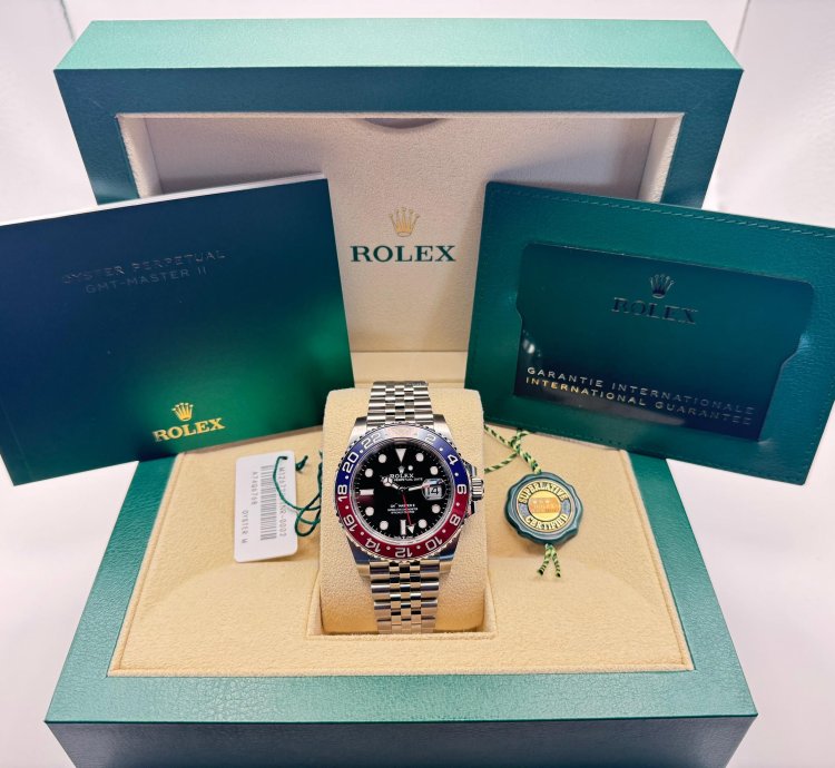 Rolex Gmt-master Ii 126710blro Pepsi Jubilee 2025