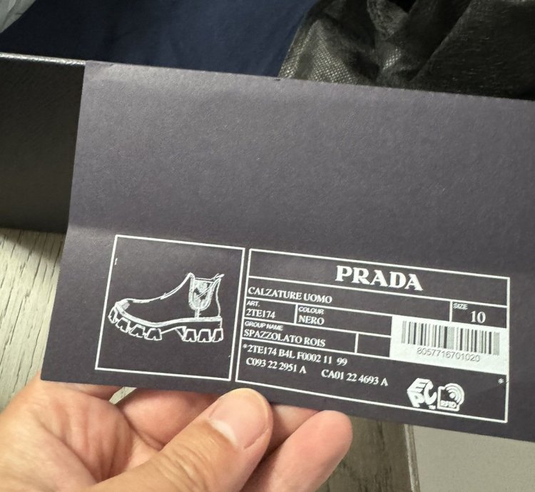 Prada Monolith Brushed Leather Chelsea Boots