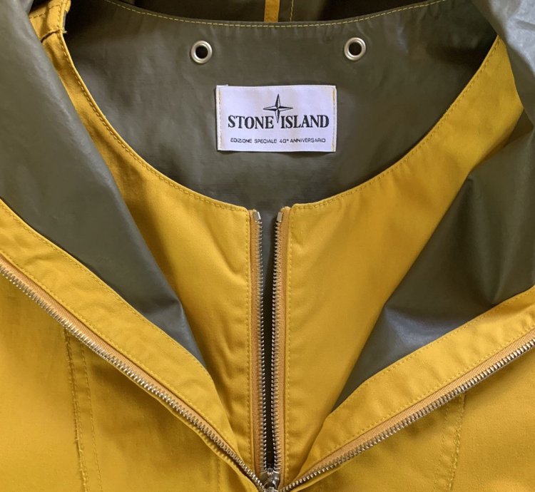 Stone Island Raso Gommato 40th Anniversary Jacket Xl