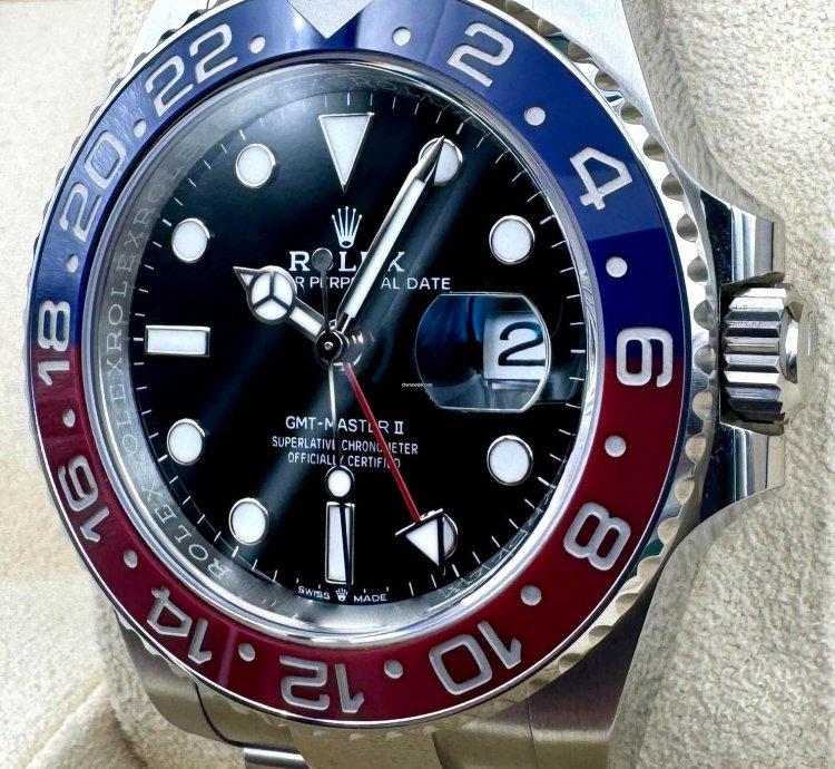 Rolex Gmt-master Ii 126710blro Pepsi Oyster Bracelet Unworn 2025