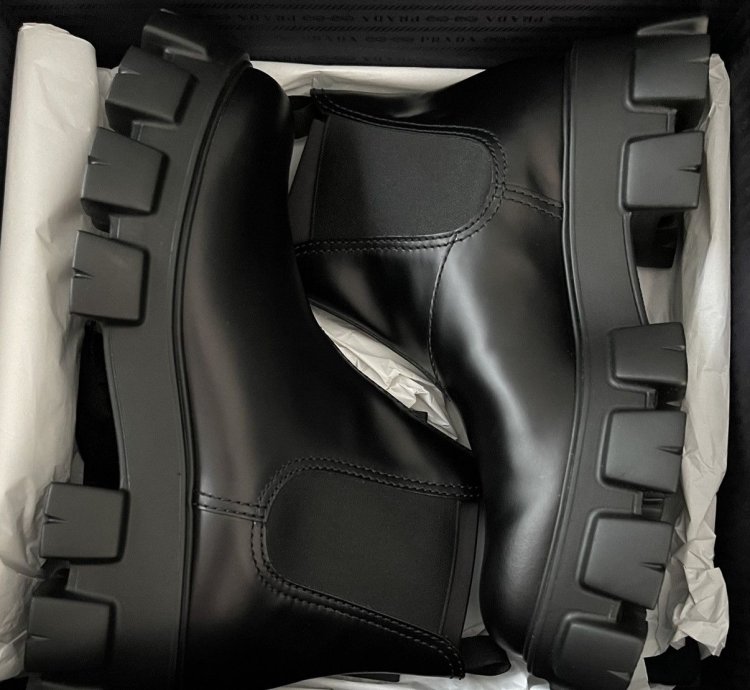 Prada Monolith Chelsea Boot