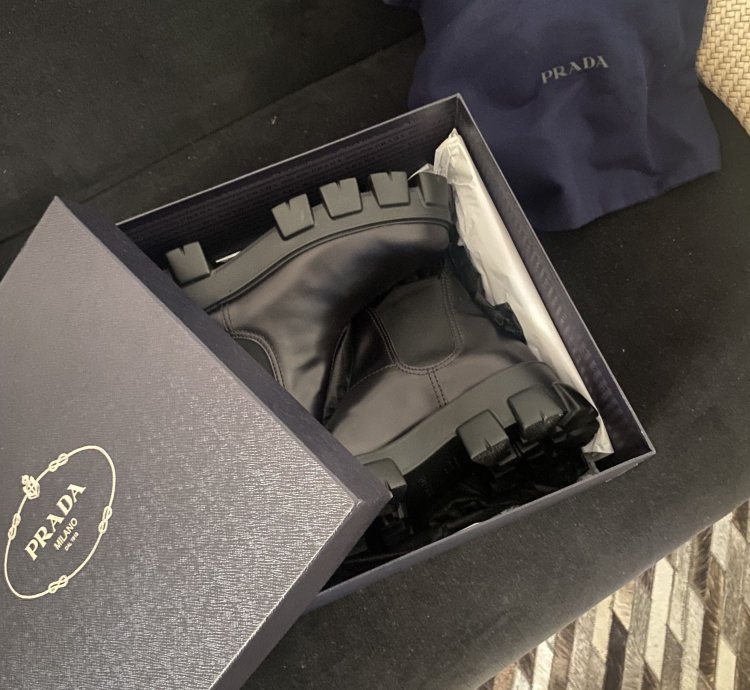 Prada Monolith Chelsea Boot