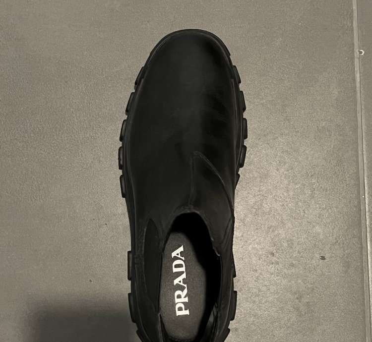 Prada Monolith Chelsea Boots