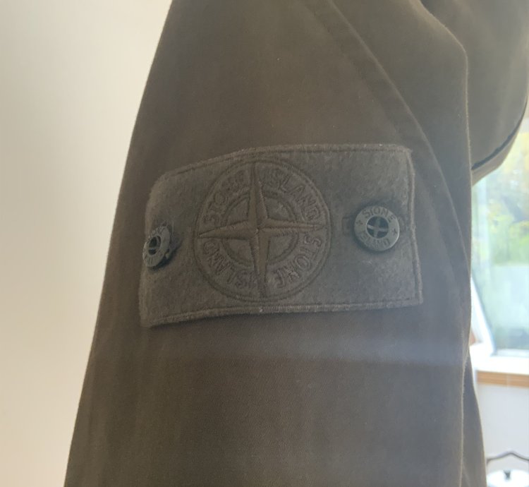 Stone Island Raso Gommato Double Ghost Piece Jacket