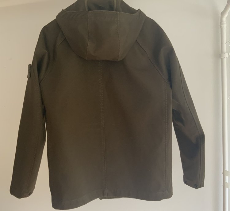 Stone Island Raso Gommato Double Ghost Piece Jacket