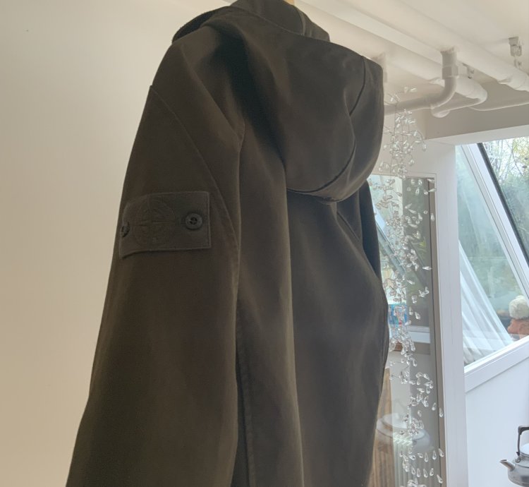 Stone Island Raso Gommato Double Ghost Piece Jacket