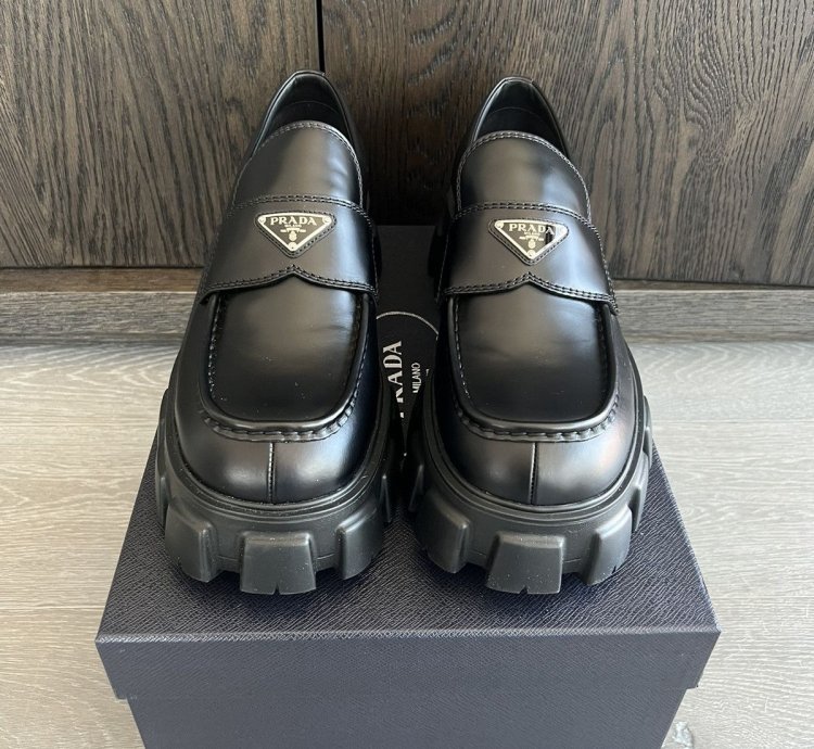 Prada Monolith Chunky Loafer