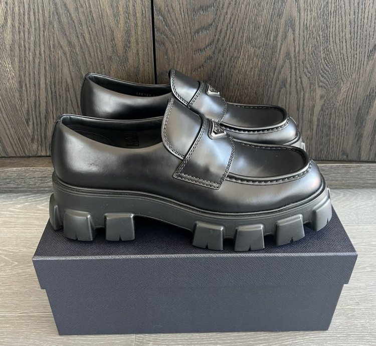 Prada Monolith Chunky Loafer