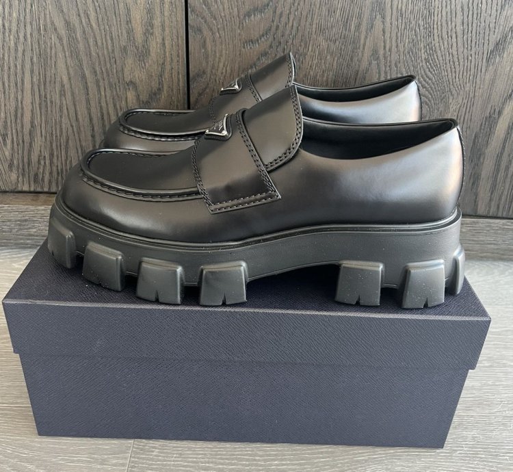 Prada Monolith Chunky Loafer