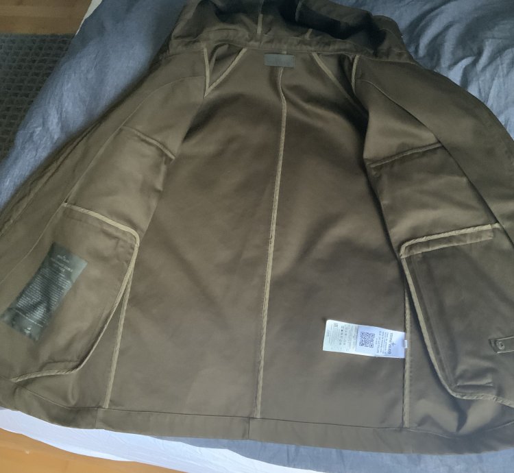 Stone Island Raso Gommato Double Ghost Piece Jacket