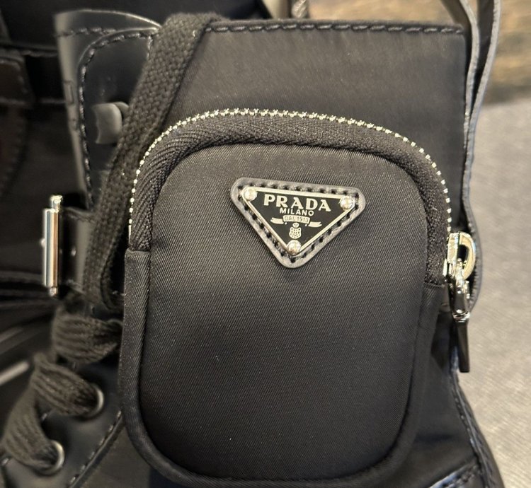 Prada Monolith Combat Boot