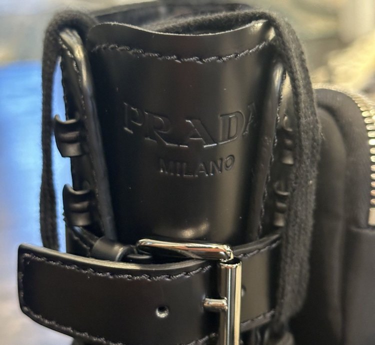Prada Monolith Combat Boot