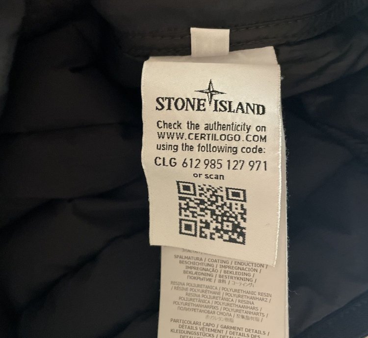 Stone Island Real Down Jacket