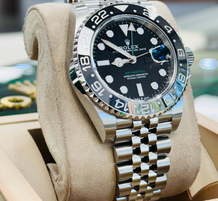 Rolex Gmt-master Ii 126710grnr 2024 Bruce Wayne Jubilee Band Box Papers Unworn
