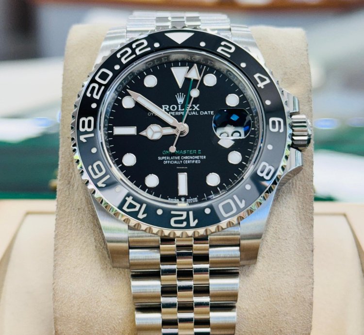 Rolex Gmt-master Ii 126710grnr 2024 Bruce Wayne Jubilee Band Box Papers Unworn