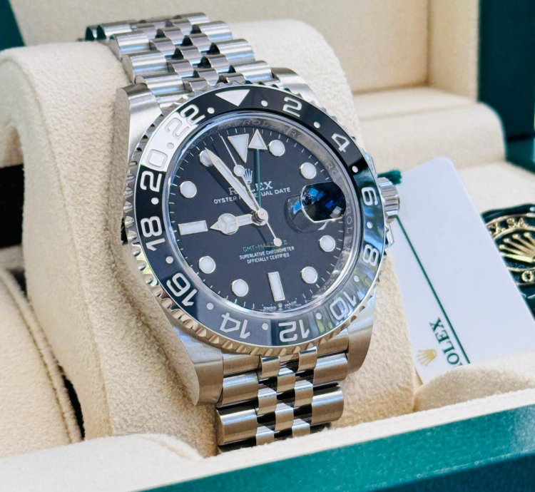 Rolex Gmt-master Ii 126710grnr 2024 Bruce Wayne Jubilee Band Box Papers Unworn