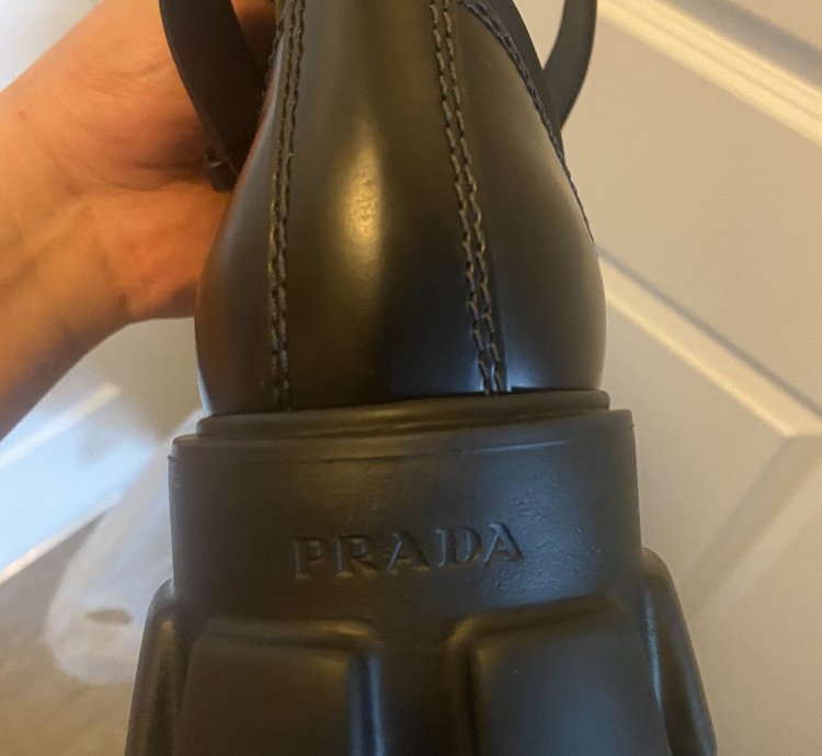Prada Monolith Combat Boots