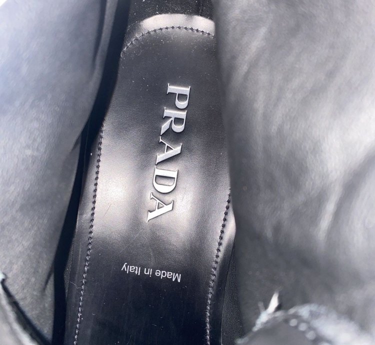 Prada Monolith Combat Boots