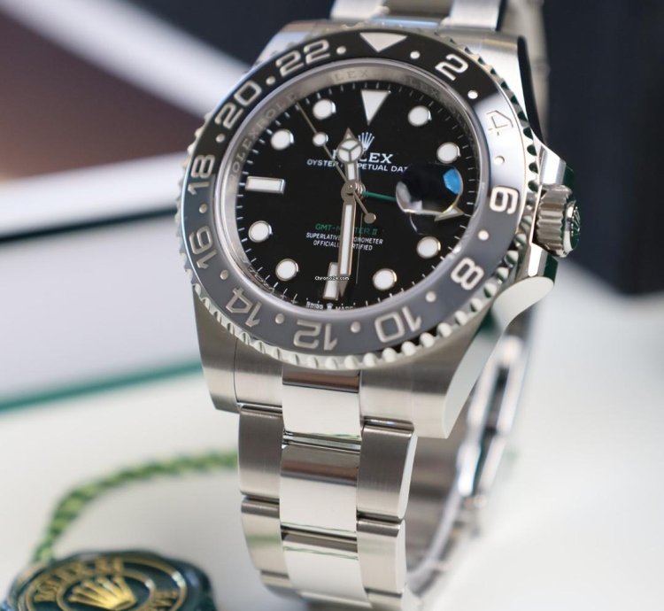 Rolex Gmt-master Ii 126710grnr Bruce Wayne Oyster - New 2025