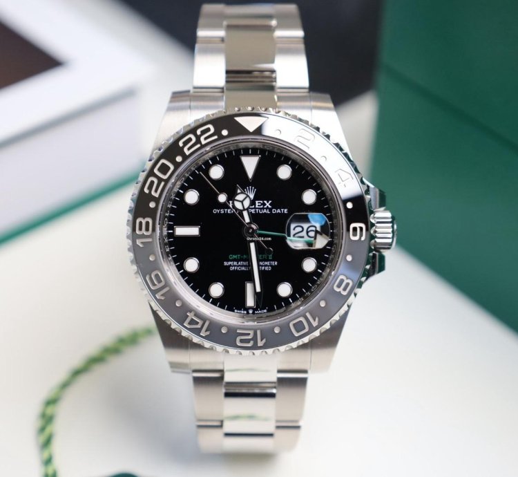 Rolex Gmt-master Ii 126710grnr Bruce Wayne Oyster - New 2025