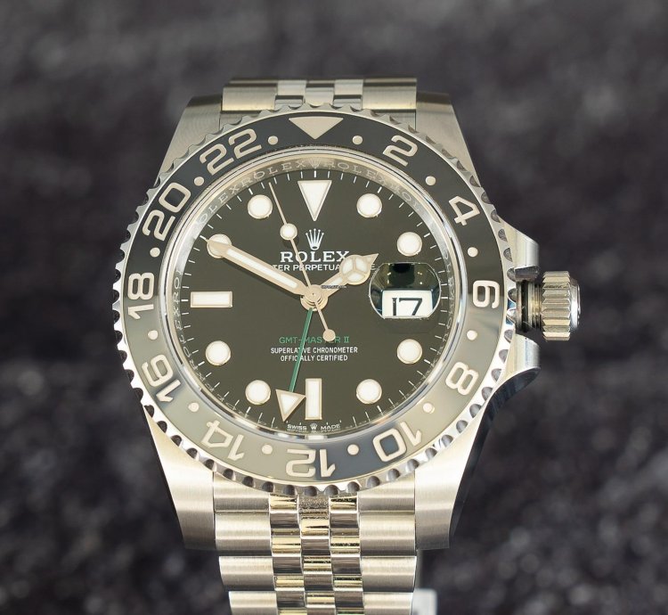 Rolex Gmt-master Ii 126710grnr Jubilee New Unworn Bruce Wayne