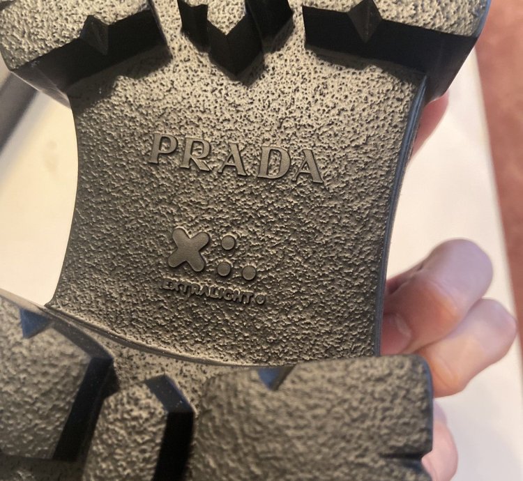 Prada Monolith Leather Loafer