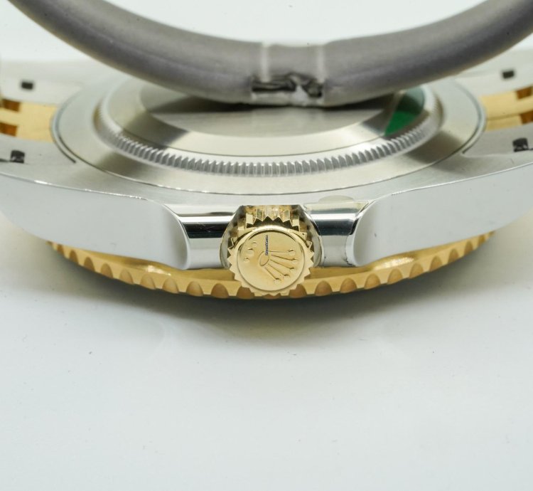 Rolex Gmt-master Ii 126713grnr 126713 Grnr Steel Gold Black Dial 40mm