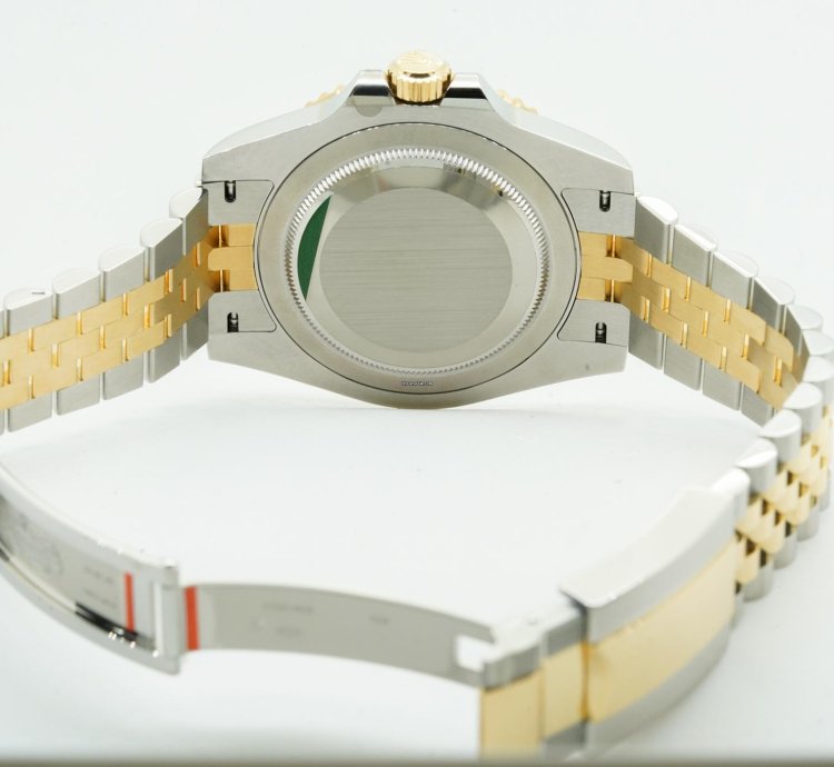Rolex Gmt-master Ii 126713grnr 126713 Grnr Steel Gold Black Dial 40mm
