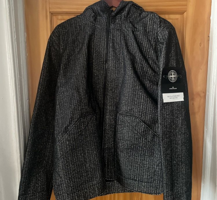 Stone Island Reflective Needle Punch Jacket