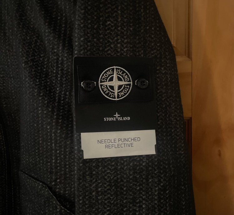 Stone Island Reflective Needle Punch Jacket