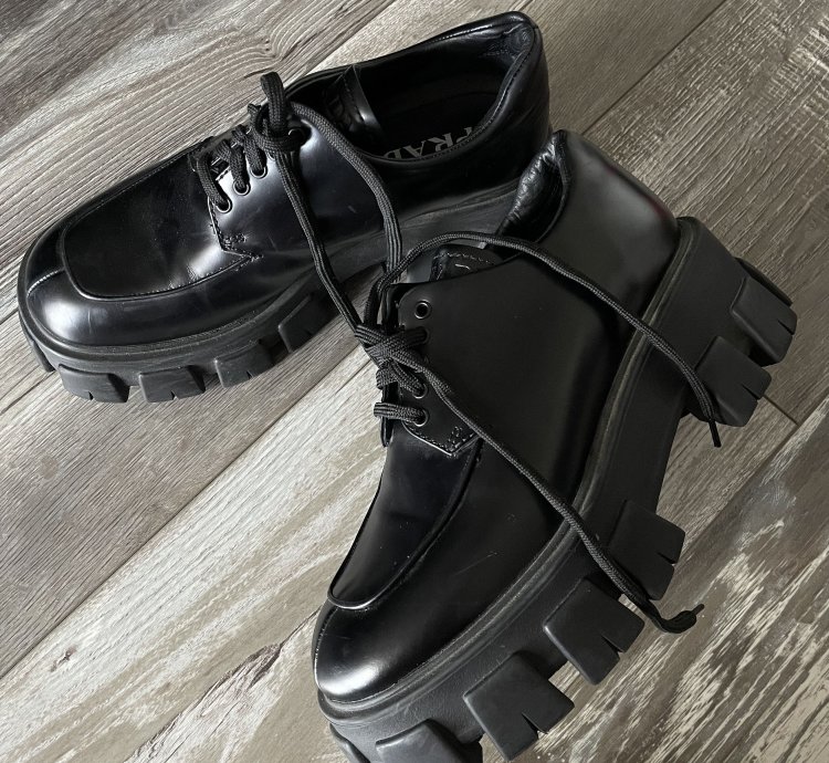 Prada Monolith Loafers