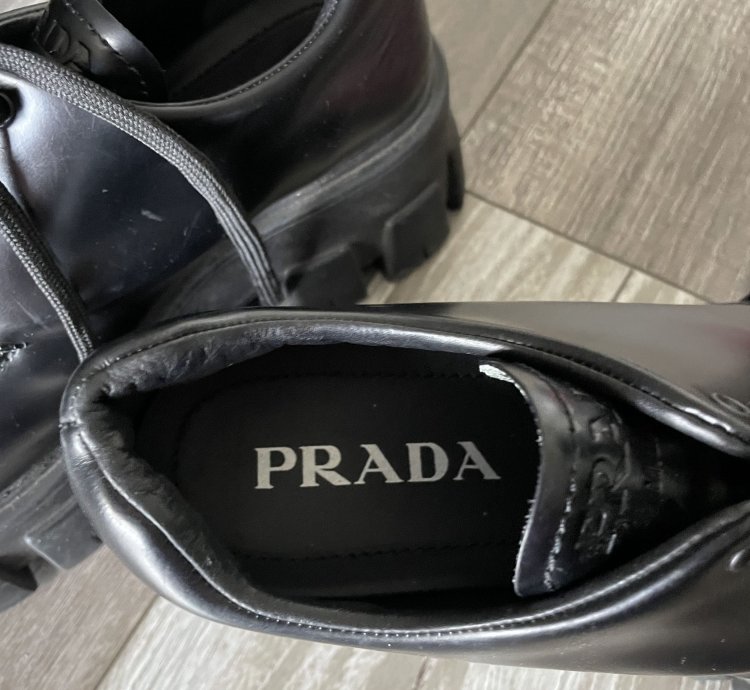 Prada Monolith Loafers