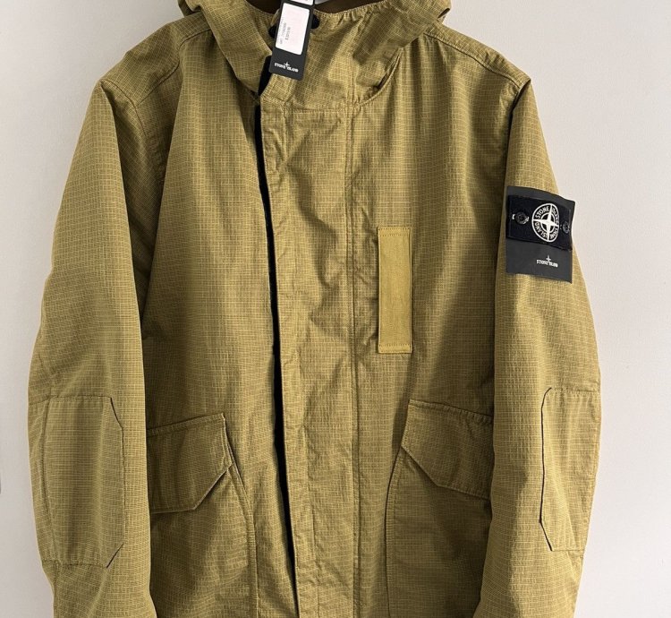 Stone Island Reflective Weave Ripstop Tc Jacket