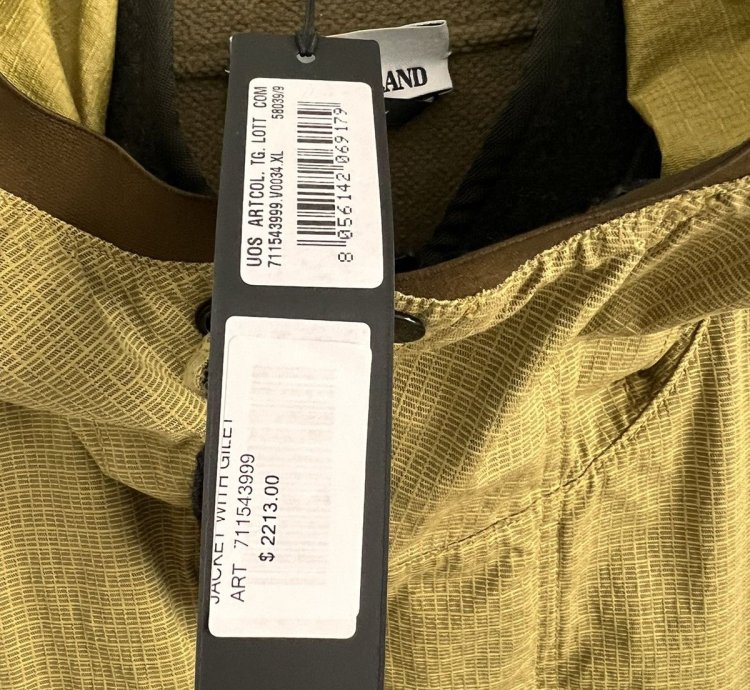 Stone Island Reflective Weave Ripstop Tc Jacket