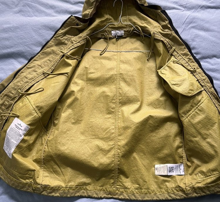 Stone Island Reflective Weave Ripstop Tc Jacket